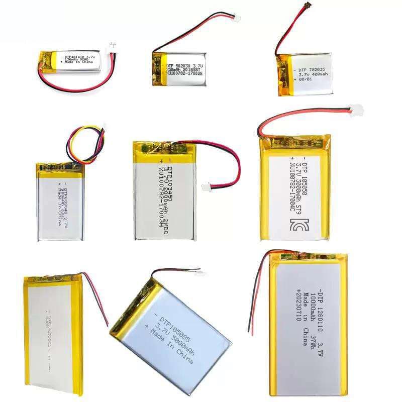 3.7V 500mAh Polymer