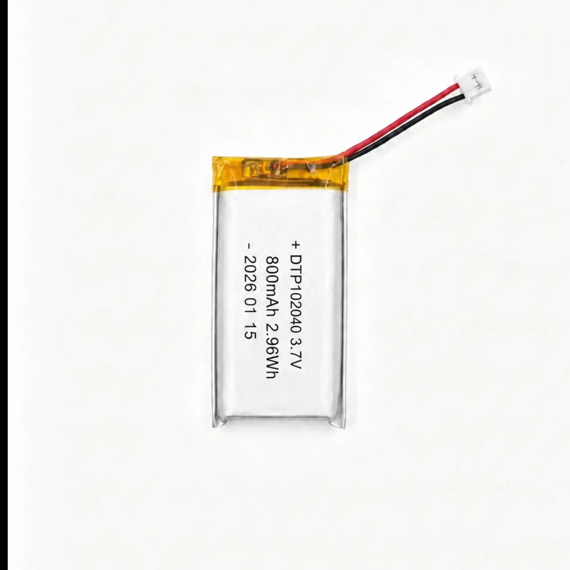 Green Battery 102040 800mAh 3.7V Rechargeable Battery Lithium Ion Batteries Pack