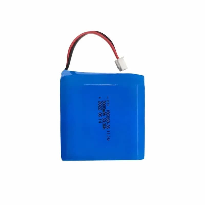 11.1 V 3000mAh Lithium Ion Battery Pack 105050-3S