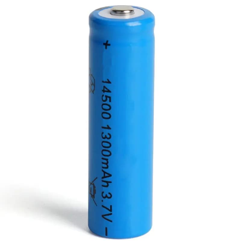 14500 1000mah 3.7VCylindrical Lithium Ion Rechargeable 