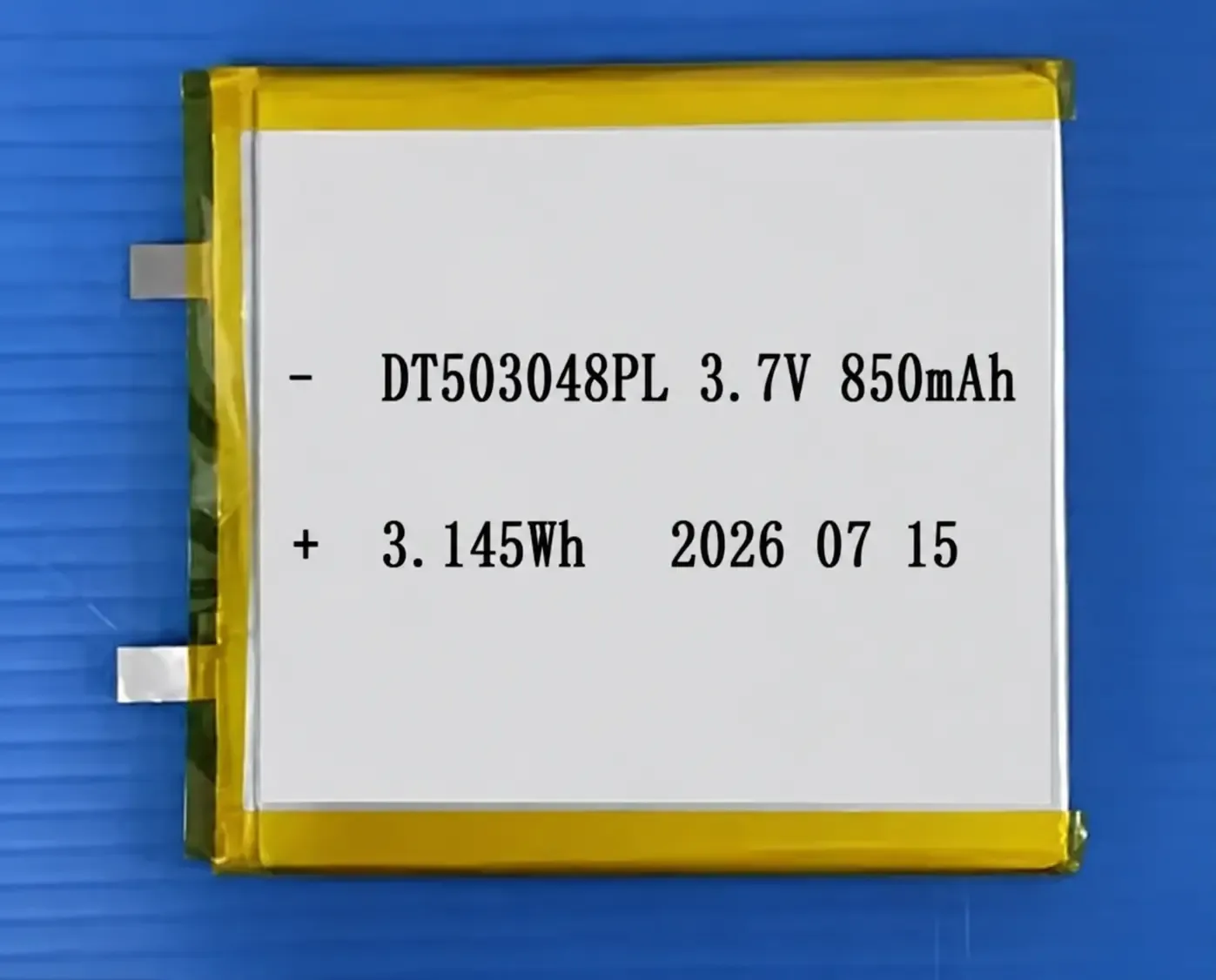 DTP503048PL 850mah