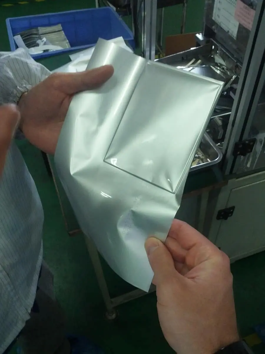 Machines cut and form the slightly flexible protective housing.