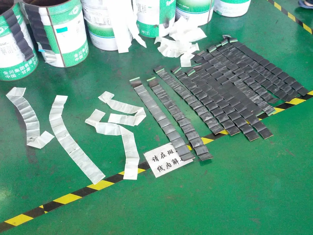 After testing, cells are unrolled and the failure vector evaluated.
